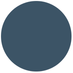 Dark dusty blue dot