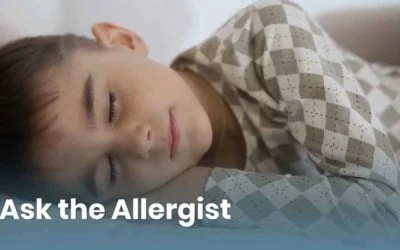 Ask the Allergist: Sleep Problems In Children with Asthma, Allergies or Eczema