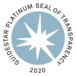 Graphic of the Guidestar platinum seal of transparency