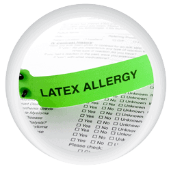 Photo icon of latex allergy